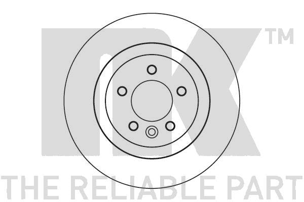 NF PARTS Тормозной диск 204027NF